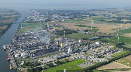 Yara Sluiskil aerial view